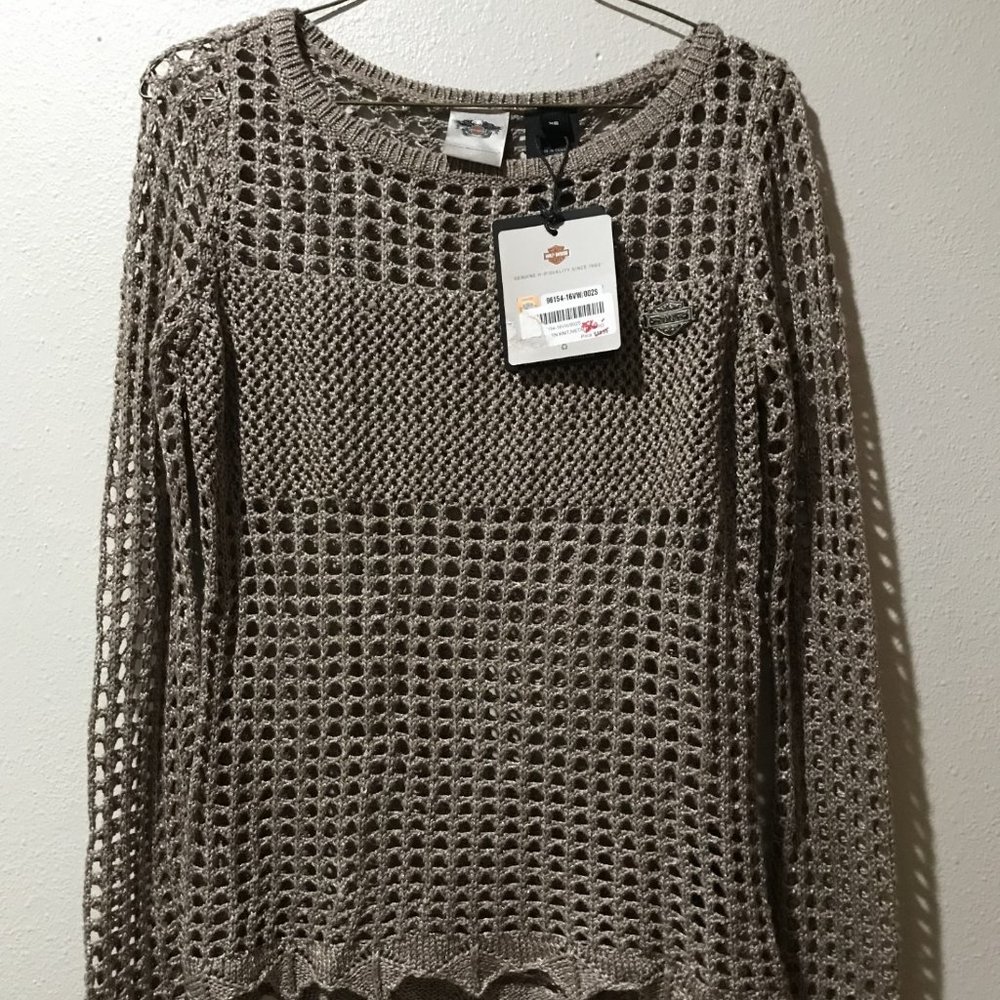 Harley Davidson Knit Ladies Top
